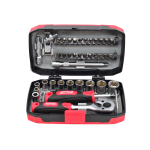Kruviotsikute komplekt AWTools AW39038BL; 1/4''; 38 tk