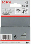 Klambrid Bosch 2609200230; 10,6x8,0 mm; 1000 tk.; t&uuml;&uuml;p 55