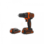 Akutrell-kruvikeeraja Black & Decker BDCDD186B-QW; 18 V; 2x1,5 Ah aku