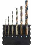 Puuride komplekt DeWalt DT70828-QZ; 2-8 mm; 6 tk