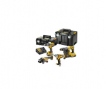 T&ouml;&ouml;riistakomplekt DeWalt DCK428P3T-QW; 18 V; 330 ft-lbs; 3x5,0 Ah aku