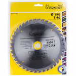 Saeketas puidule Condor CON-TCT-1904; 190 mm; Z40