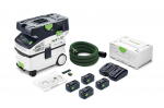 Akutolmuimeja Festool CLEANTEC CTLC MIDI I-Plus; 18 V; 4x5,0 A aku