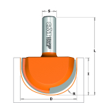 Nurkfrees CMT; S=12 mm; D=38,1 mm; R=19,05 mm