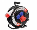 Pikendusjuhe poolil Yato YT-8120; 25 m; 5x2,5 mm&sup2;