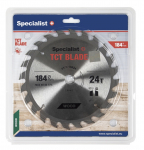 Saeketas puidule Specialist+ Wood; 184x16 mm; Z24