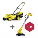 Muruniiduk Karcher LMO 18-36; 18 V; 1x5,0 Ah + Murutrimmer Karcher LTR 18-30; 18 V