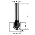 Tapifrees, U-kujuline CMT Contractor K914-127; R=6,35 mm; D=12,7 mm
