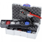 Survet&ouml;&ouml;riist isoleeritud kaablisilmade ja kontaktide jaoks Knipex 979027; 190 mm + Tarvikud