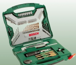 100-osaline tarvikute komplekt Bosch TITANIUM