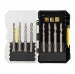 Betoonipuuride komplekt Stanley STA88555-XJ; SDS-plus; 5-10 mm; 8 tk