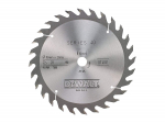 Saeketas puidule DeWalt; 184x2,6x16,0 mm; Z28; 25&deg;