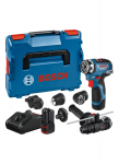 Trell-kruvikeeraja Bosch GSR 12V-35 FC Professional; 12 V; 2x3,0 Ah aku