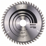 Saeketas puidule Bosch OPTILINE WOOD; 190x2,6x30,0 mm; Z48; 15&deg;