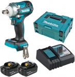 L&ouml;&ouml;kmutrikeeraja Makita DTW301RTJ; 18 V; 2x5,0 Ah aku
