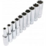 Padrunv&otilde;tmete komplekt ASTA 542SET10-6; 1/4''; 4-13 mm; 10 tk