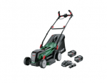Juhtmevaba muruniiduk Bosch UniversalRotak 2x18V-37-550; 18 V; 2x4,0 Ah aku