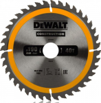 Saeketas puidule DeWalt Construction; 190x30 mm; Z40