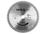Saeketas puidule Yato YT-60636; 190x20 mm; 60T