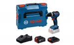 L&ouml;&ouml;ktrell-kruvikeeraja Bosch GSB18V-52; 18 V; 1x2,0 Ah + 1x4,0 Ah aku + L-Boxx 136