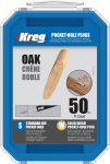 T&uuml;&uuml;bel Kreg P-OAK; 12 mm (1/2'')- 140 mm (11/2''); 50 tk; tamm