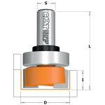 Liigendfrees CMT 801.817.11B; 31,75/12,7 mm; laagripesaga
