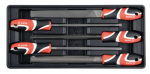 Viilide komplekt Yato YT-55453; 4 tk