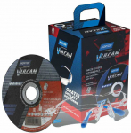 Abrasiiv l&otilde;ikeketas Norton VULCAN; 125x1,0 mm; 100 tk; + prillid