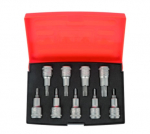 Padrunv&otilde;tmete komplekt Bahco S9TORX; 1/2''; T20-T60; 9 tk