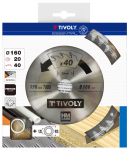 Universaalne saeketas Tivoly XT50514004460; 160x1,5x20 mm; Z40