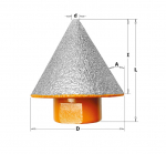 Teemantfrees Cmt 552-570CS; M14; D=70 mm; I=50 mm