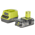Tarvikute komplekt Ryobi RC18120-125; 18 V; 1x2,5 Ah aku + Laadija RC18120 ONE +