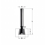 Freesid sakiliste tappide t&ouml;&ouml;tlemiseks CMT K918-127; D-12,7 mm