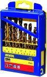 Metallipuuride komplekt Irwin HSS; 1-10 mm; 19 tk