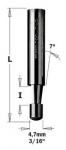 Kopeerfrees CMT 843.063.11-X50; S=6,35 mm; D=6,35X6,35 mm; 50 tk