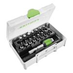 Kruviotsikute komplekt Festool SYS3 XXS CE-TX BHS 60; 18 tk