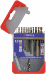 Puurikomplekt metalli jaoks Tivoly CLIPSTER PRO; HSCOB; 1,5-6,5 mm; 13 tk
