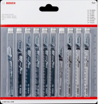 Tikksaetera Bosch Wood Expert; 10 tk