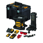 P&ouml;&ouml;rdlasernivellir DeWalt DCE080D1RS-QW; 18 V; 1x2,0 Ah aku