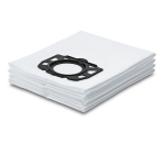 Tekstiilist filtrikott tolmuimejale Karcher; 4 tk