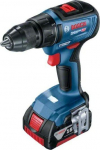 Trell-kruvikeeraja Bosch GSR 18V-50; 18 V; 2x5,0 Ah aku