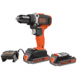 Trell-kruvikeeraja Black & Decker BCD002ME2K-QW; 18 W; 2x2,5 Ah aku + laadija