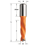 Puidupuur CMT; S=10x20 mm; D=14x30 mm