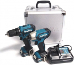 T&ouml;&ouml;riistakomplekt Makita CLX224X (DF333D + TD110D); 12 V; 2x1,5 Ah aku