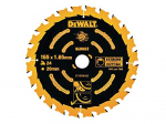 Saeketas puidule DeWalt; 165x1,65x20,0 mm; Z24; 18&deg;
