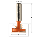 Varrega frees T-kujuliste soonte tegemiseks CMT 950.604.11; 32/20 mm