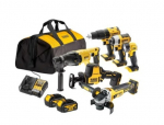 T&ouml;&ouml;riistakomplekt DeWalt DCK607M2-QW; 18 V; 2x4,0 Ah aku