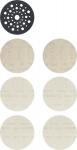 Liivapaber Bosch M480; 125 mm; P80/120/180; 7 tk