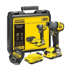 L&ouml;&ouml;kmutrikeeraja Stanley SFMCF830D2K-QW; 18 V; 2x2,0 Ah aku