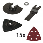 Tarvikute komplekt Wolfcraft 3959000; 18 tk